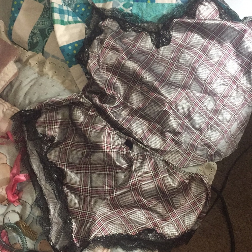 Victoria’s Secret cami and matching shorts